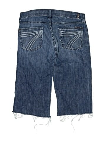 7 For All Mankind Denim Shorts (view 2)