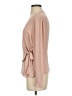 Cynthia Steffe Tan 3/4 Sleeve Blouse Size S - photo 5