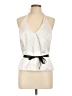 Xscape 100% Polyester Ivory Sleeveless Blouse Size 12 - photo 1