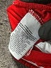 Nike 100% Polyester Color Block Red Athletic Shorts Size L - photo 4