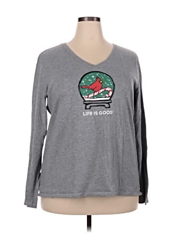 Life Is Good Long Sleeve T-Shirt (view 1)