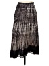 Velvet 100% Silk Tie-dye Gray Silk Skirt Size P (petite) - photo 1