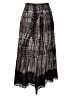 Velvet 100% Silk Tie-dye Gray Silk Skirt Size P (petite) - photo 2