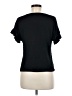 Max Studio Black Short Sleeve Top Size M - photo 2