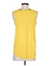 Papermoon 100% Polyester Yellow Sleeveless Blouse Size S - photo 2