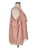 Old Navy 100% Polyester Pink Sleeveless Blouse Size XL - photo 4