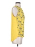 Papermoon 100% Polyester Yellow Sleeveless Blouse Size S - photo 4