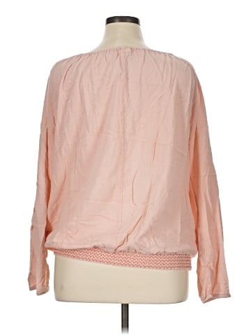 Ruff Hewn Long Sleeve Blouse (view 2)