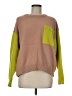Left Coast by Dolan Color Block Brown Pullover Sweater Size M - photo 1