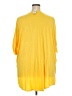 Lane Bryant 100% Polyester Yellow 3/4 Sleeve Blouse Size 26 - 28 Plus - photo 2
