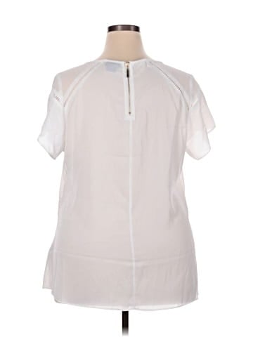 City Chic Short Sleeve Blouse (view 2)
