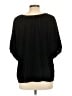 Old Navy Black 3/4 Sleeve Blouse Size L - photo 2
