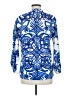 Zara Blue 3/4 Sleeve Blouse Size M - photo 2