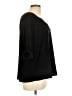 Old Navy Black 3/4 Sleeve Blouse Size L - photo 4