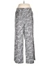 Bar III Paisley Silver Casual Pants Size XL - photo 1