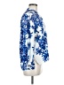 Zara Blue 3/4 Sleeve Blouse Size M - photo 4