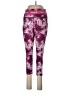Reebok Print Purple Active Pants Size L - photo 1