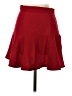 Forever 21 Solid Red Casual Skirt Size S - photo 1