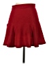 Forever 21 Solid Red Casual Skirt Size S - photo 2