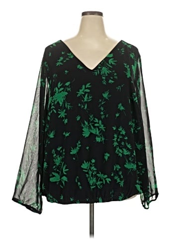 Torrid 3/4 Sleeve Blouse (view 1)
