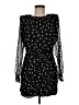 Zara Polka Dots Black Cocktail Dress Size M - photo 1