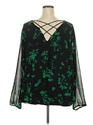Torrid 3/4 Sleeve Blouse (view 2)