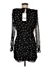 Zara Polka Dots Black Cocktail Dress Size M - photo 2
