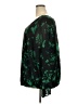 Torrid 100% Polyester Green 3/4 Sleeve Blouse Size 4X Plus (4) - photo 5