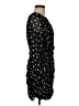Zara Polka Dots Black Cocktail Dress Size M - photo 4