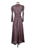 Sandro 100% Polyester Burgundy Casual Dress Size S (estimated) - photo 2