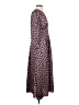 Sandro 100% Polyester Burgundy Casual Dress Size S (estimated) - photo 4