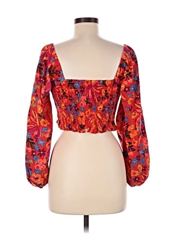 Maison d' Amelie 3/4 Sleeve Blouse (view 2)