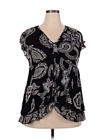 Rouge Short Sleeve Blouse (view 1)