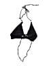 Unbranded Solid Black Swimsuit Top Size S - photo 1