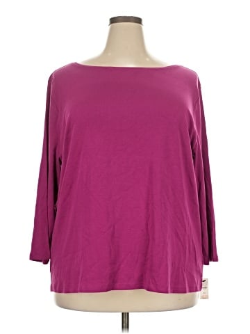 Talbots 3/4 Sleeve T-Shirt (view 1)