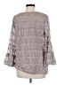 Alfani Gray 3/4 Sleeve Top Size M - photo 2