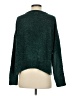 A New Day 100% Polyester Solid Green Pullover Sweater Size XS - photo 2