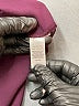 Express Outlet 100% Polyester Burgundy 3/4 Sleeve Blouse Size M - photo 8