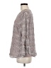 Alfani Gray 3/4 Sleeve Top Size M - photo 5