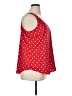 Faded Glory 100% Polyester Red Sleeveless Top Size 16 - photo 4