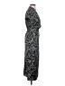 MNG 100% Polyester Paisley Black Casual Dress Size 4 - photo 4