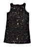 Milly Minis 100% Polyester Stars Black Dress Size 12 - photo 2
