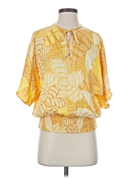 White House Black Market 3/4 Sleeve Blouse (view 1)