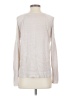 Vince Camuto Silver Long Sleeve Top Size S - photo 2
