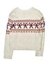Cat & Jack Hearts Ivory Pullover Sweater Size 10 - 12 - photo 2