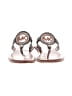 MICHAEL Michael Kors 100% Leather Brown Flip Flops Size 6 - photo 2