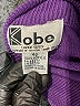 Kobe 100% Acrylic Purple Turtleneck Sweater Size EU 42 / US 12 - photo 7