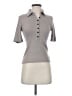 Rag & Bone Gray Short Sleeve Top Size XS - photo 1