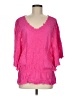 Umgee Pink 3/4 Sleeve Blouse Size M - photo 1