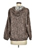 AndTheWhy Animal Print Brown Windbreaker Size S - photo 2